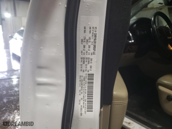 2014 Dodge Durango Limited with VIN 1C4RDJDG8EC305163, listed as a Copart auction lot 47227445 with 119,463 mi miles and Salvage Title. Bid and sale history available at carsss.com. Image 14.