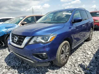 2018 Nissan Pathfinder SL with VIN 5N1DR2MN3JC603402, listed as a Copart auction lot 53828785 with 213,134 mi miles and Clean Title. Bid and sale history available at carsss.com. Image 1.