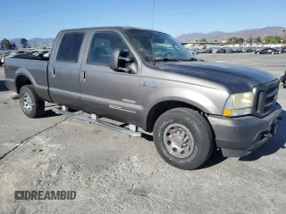 2003 Ford Super Duty F-250 XL with VIN 1FTNW20P53ED79078, listed as a Copart auction lot 76155314 with 0 mi miles and Salvage Title. Bid and sale history available at carsss.com. Image 4.