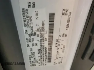 2017 Ford Transit z VIN 1FTYR2CG6HKA69191, wystawiony jako Copart lot #89069345 z przebiegiem 30 038 mil mil oraz Szkoda całkowita • Salvage title. Historia ofert i sprzedaży dostępna na DreamBid. Obrazek 13.