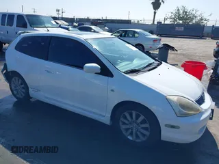2005 Honda Civic Si with VIN SHHEP33585U500926, listed as a IAAI auction lot 41634969 with 191,014 mi miles and . Bid and sale history available at DreamBid. Image 1.