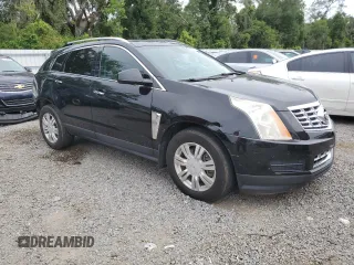 2016 Cadillac SRX Luxury Collection with VIN 3GYFNBE35GS569577, listed as a Copart auction lot 62568755 with 65,305 mi miles and Salvage title. Bid and sale history available at DreamBid. Image 4.