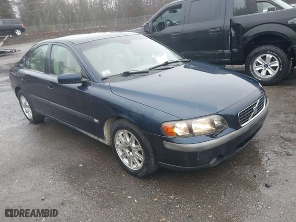 2004 Volvo S60 with VIN YV1RS59V342352524, listed as a IAAI auction lot 41857080 with 1 mi miles. Bid and sale history available at carsss.com. Image 1.