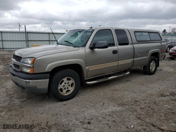 2003 Chevrolet Silverado 1500 LS with VIN 1GCEK19T13E197433, listed as a Copart auction lot 51218665 with 153,797 mi miles and Salvage Title. Bid and sale history available at carsss.com. Image 1.