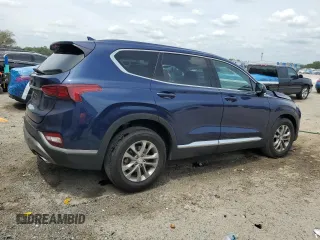 2019 Hyundai Santa Fe SEL with VIN 5NMS33AD0KH043131, listed as a Copart auction lot 54219415 with 131,532 mi miles and Non Repairable. Bid and sale history available at DreamBid. Image 3.