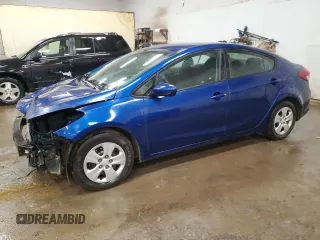 2018 Kia Forte LX with VIN 3KPFK4A77JE189391, listed as a Copart auction lot 83806784 with 123,726 mi miles and Clean Title. Bid and sale history available at carsss.com. Image 1.