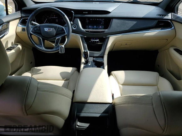 2017 Cadillac XT5 FWD with VIN 1GYKNARS0HZ157551, listed as a Copart auction lot 55281725 with 144,077 mi miles and Clean title. Bid and sale history available at DreamBid. Image 8.