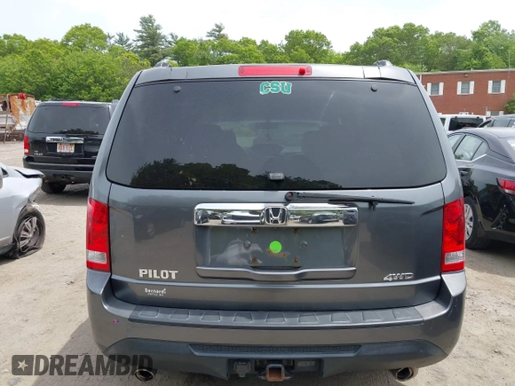 2012 Honda Pilot EX-L with VIN 5FNYF4H52CB081078, listed as a IAAI auction lot 42340966 with 223,319 mi miles and . Bid and sale history available at DreamBid. Image 16.