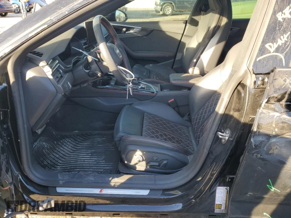 2023 Audi S5 Sportback Premium Plus z VIN WAUC4CF52PA002579, wystawiony jako Copart lot #42303905 z przebiegiem 24 020 mil mil oraz Szkoda całkowita • Salvage title. Historia ofert i sprzedaży dostępna na DreamBid. Obrazek 7.