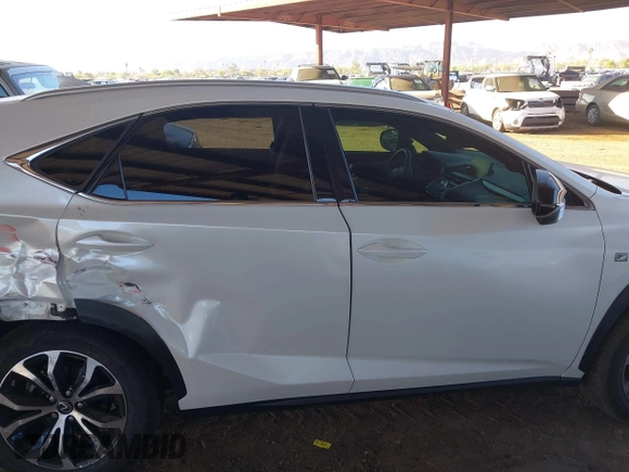 2015 Lexus NX 200t with VIN JTJBARBZ0F2033497, listed as a IAAI auction lot 42571117 with 44,957 mi miles and . Bid and sale history available at DreamBid. Image 13.