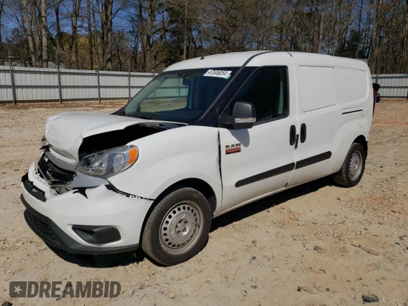 2022 Ram ProMaster City Cargo Tradesman with VIN ZFBHRFAB6N6W86175, listed as a Copart auction lot 47506054 with 33,513 mi miles and . Bid and sale history available at DreamBid. Image 1.