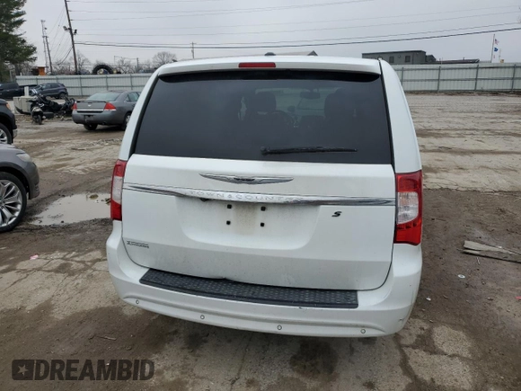 2014 Chrysler Town & Country S with VIN 2C4RC1HG6ER464347, listed as a Copart auction lot 45299395 with 126,297 mi miles and Salvage Title. Bid and sale history available at carsss.com. Image 6.