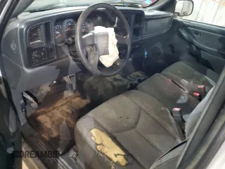 2006 Chevrolet Silverado 1500 Work Truck with VIN 3GCEC14X66G263883, listed as a Copart auction lot 48528555 with 177,517 mi miles and Salvage Title. Bid and sale history available at DreamBid. Image 8.