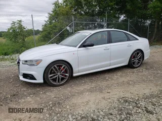 2017 Audi A6 Competition Prestige with VIN WAUF3AFC5HN024251, listed as a Copart auction lot 56837374 with 67,650 mi miles and Non Repairable. Bid and sale history available at carsss.com. Image 1.