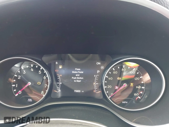 2021 Jeep Compass Altitude with VIN 3C4NJCBB9MT560370, listed as a IAAI auction lot 41583996 with 75,955 mi miles and . Bid and sale history available at DreamBid. Image 7.