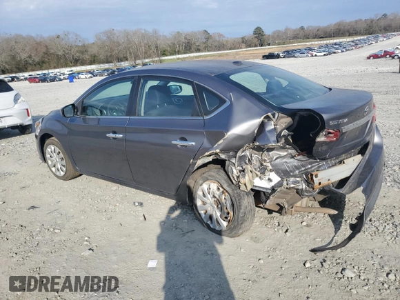 2017 Nissan Sentra S with VIN 3N1AB7AP4HL694292, listed as a Copart auction lot 44313555 with 144,218 mi miles and Salvage title. Bid and sale history available at DreamBid. Image 2.
