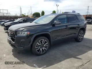 2021 GMC Acadia SLE z VIN 1GKKNKLAXMZ166350, wystawiony jako Copart lot #56819585 z przebiegiem 35 668 mil mil oraz Szkoda całkowita • Salvage title. Historia ofert i sprzedaży dostępna na DreamBid. Obrazek 1.
