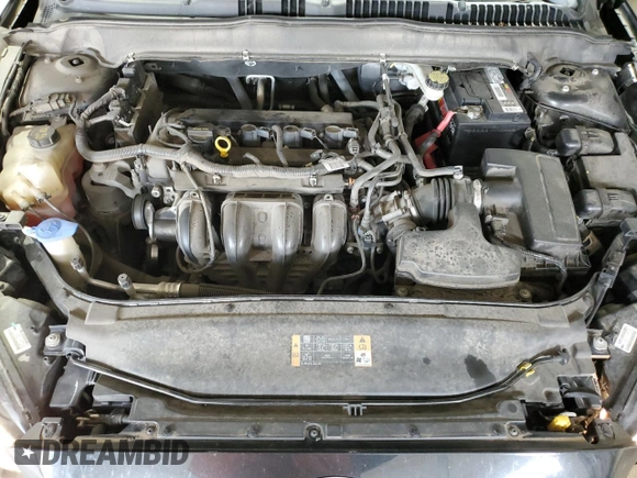 2013 Ford Fusion SE with VIN 3FA6P0H70DR294969, listed as a Copart auction lot 64250715 with 124,470 mi miles and Salvage title. Bid and sale history available at DreamBid. Image 11.