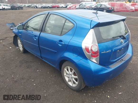 2014 Toyota Prius One with VIN JTDKDTB3XE1561717, listed as a IAAI auction lot 41899029 with 108,658 mi miles and . Bid and sale history available at DreamBid. Image 3.