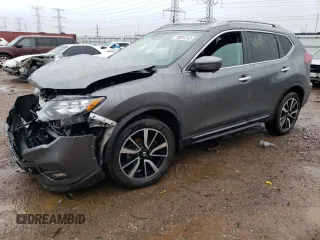 2019 Nissan Rogue SL with VIN 5N1AT2MVXKC723493, listed as a Copart auction lot 73291212 with 0 mi miles. Bid and sale history available at carsss.com. Image 1.