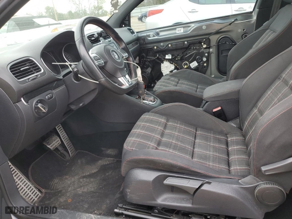 2013 Volkswagen GTI with VIN WVWFV7AJ9DW014333, listed as a Copart auction lot 44307174 with 120,753 mi miles and Salvage Title. Bid and sale history available at carsss.com. Image 7.
