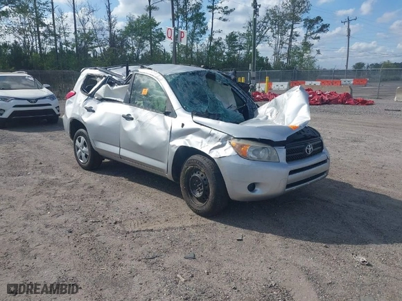2007 Toyota RAV4 with VIN JTMZD33V875046998, listed as a IAAI auction lot 41910374 with 1 mi miles. Bid and sale history available at carsss.com. Image 1.