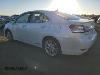 2010 Lexus HS 250h with VIN JTHBB1BA7A2005277, listed as a Copart auction lot 88776395 with 135,589 mi miles and Salvage Title. Bid and sale history available at DreamBid. Image 2.