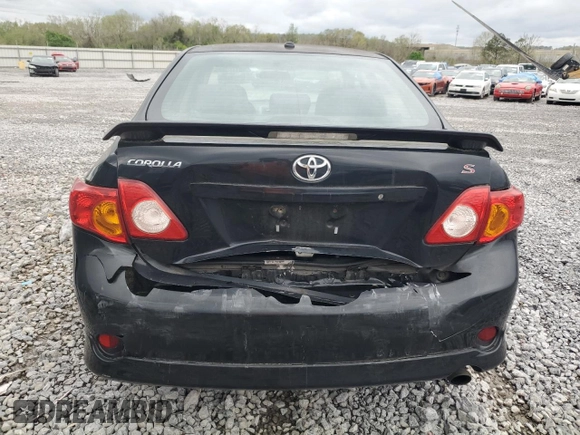 2009 Toyota Corolla with VIN 2T1BU40E19C149746, listed as a Copart auction lot 51160895 with 253,394 mi miles and Salvage Title. Bid and sale history available at carsss.com. Image 6.