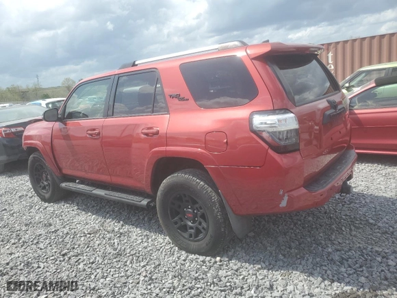 2018 Toyota 4Runner SR5 with VIN JTEBU5JR1J5506430, listed as a Copart auction lot 51841765 with 87,100 mi miles and Salvage Title. Bid and sale history available at carsss.com. Image 2.
