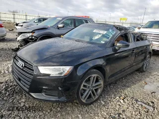 2020 Audi A3 Sedan Premium with VIN WAUAUGFF5LA105349, listed as a Copart auction lot 82892114 with 0 mi miles and Salvage Title. Bid and sale history available at carsss.com. Image 1.