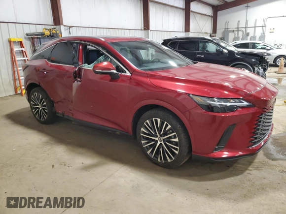 2024 Lexus RX with VIN 2T2BAMCA2RC052147, listed as a Copart auction lot 51609175 with 11,612 mi miles and Salvage Title. Bid and sale history available at carsss.com. Image 4.