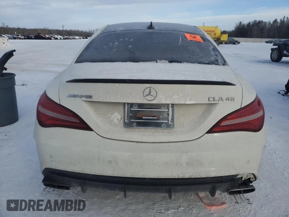 2017 Mercedes-Benz CLA 45 AMG with VIN WDDSJ5CB3HN456644, listed as a Copart auction lot 41773505 with Not Provided miles and Salvage Title. Bid and sale history available at DreamBid. Image 6.