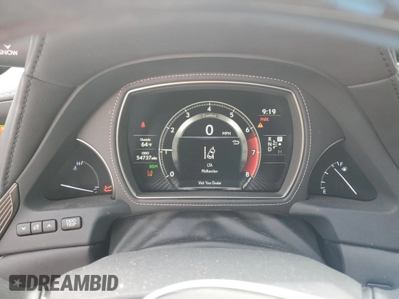 2018 Lexus LS with VIN JTHB51FF5J5006617, listed as a Copart auction lot 73493144 with 54,737 mi miles and Salvage Title. Bid and sale history available at carsss.com. Image 9.