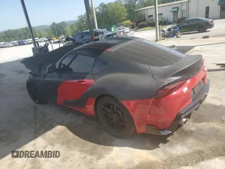 2022 Toyota GR Supra 3.0 with VIN WZ1DB0C00NW053679, listed as a Copart auction lot 52774455 with 55,441 mi miles and Clean Title. Bid and sale history available at carsss.com. Image 2.