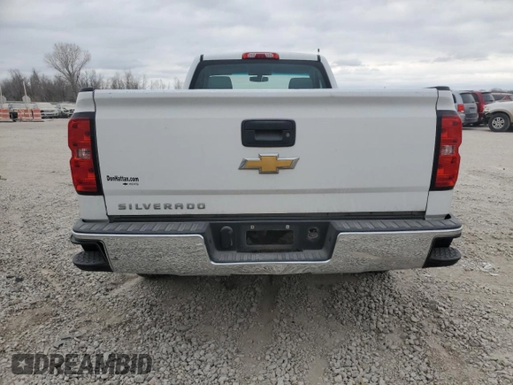 2015 Chevrolet Silverado 1500 Work Truck with VIN 1GCNCPEH7FZ353229, listed as a Copart auction lot 82878634 with 176,482 mi miles and Salvage Title. Bid and sale history available at DreamBid. Image 6.