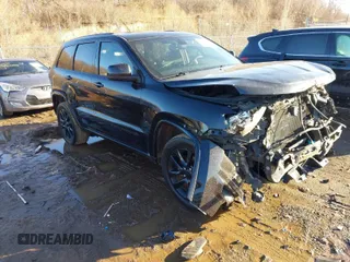 2019 Jeep Grand Cherokee Laredo E with VIN 1C4RJFAG0KC546365, listed as a IAAI auction lot 41664891 with 160,640 mi miles. Bid and sale history available at carsss.com. Image 1.