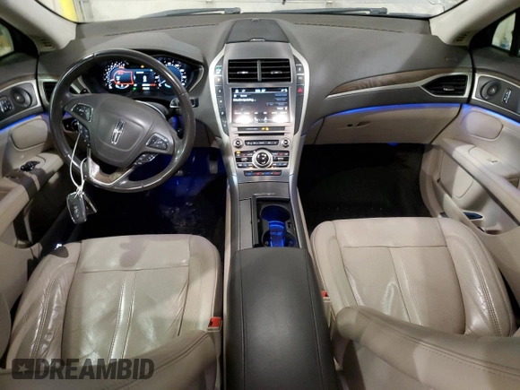 2018 Lincoln MKZ Reserve with VIN 3LN6L5E94JR605013, listed as a Copart auction lot 83101424 with 56,564 mi miles and Salvage Title. Bid and sale history available at DreamBid. Image 8.