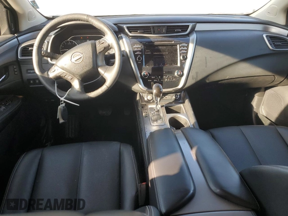 2024 Nissan Murano SL with VIN 5N1AZ2CJ8RC110814, listed as a Copart auction lot 48553325 with 30,063 mi miles and Salvage title. Bid and sale history available at DreamBid. Image 8.