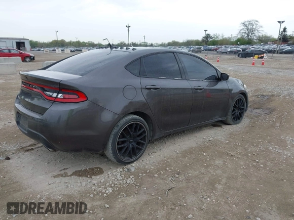 2016 Dodge Dart SXT with VIN 1C3CDFBB7GD578865, listed as a IAAI auction lot 42164092 with 119,761 mi miles and . Bid and sale history available at carsss.com. Image 4.