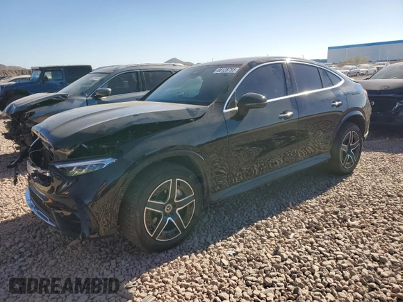 2024 Mercedes-Benz GLC with VIN W1NKJ4HB1RF108570, listed as a Copart auction lot 88128755 with 12,034 mi miles and Salvage Title. Bid and sale history available at carsss.com. Image 1.