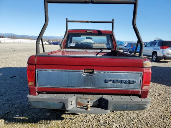 1990 Ford Ranger with VIN 1FTCR15T6LPB59144, listed as a Copart auction lot 41793795 with 3,608 mi miles and Clean Title. Bid and sale history available at carsss.com. Image 6.