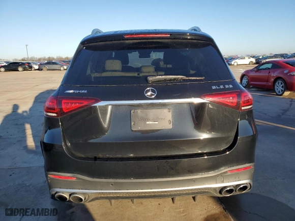 2021 Mercedes-Benz GLE with VIN 4JGFB6BB3MA442918, listed as a Copart auction lot 86896724 with 37,206 mi miles and Salvage Title. Bid and sale history available at carsss.com. Image 6.