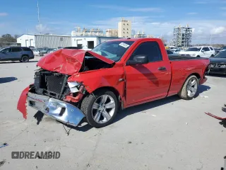 2014 Ram 1500 Express with VIN 3C6JR6AT3EG135201, listed as a Copart auction lot 43764535 with 78,960 mi miles and Salvage title. Bid and sale history available at DreamBid. Image 1.