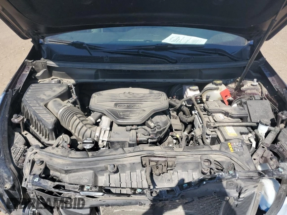 2021 Cadillac XT5 AWD Sport with VIN 1GYKNGRS8MZ152739, listed as a Copart auction lot 60675705 with 51,669 mi miles and Salvage title. Bid and sale history available at DreamBid. Image 12.