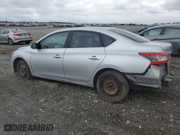 2015 Nissan Sentra SV with VIN 3N1AB7AP1FL672585, listed as a Copart auction lot 49701465 with 116,863 mi miles and Salvage Title. Bid and sale history available at DreamBid. Image 2.