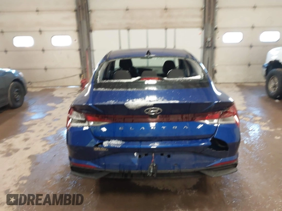 2023 Hyundai Elantra SEL with VIN KMHLS4AG9PU432403, listed as a IAAI auction lot 41906543 with 35,490 mi miles and . Bid and sale history available at DreamBid. Image 16.