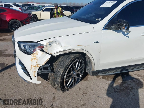 2021 Mercedes-Benz GLE 53 AMG with VIN 4JGFB6BB8MA440937, listed as a IAAI auction lot 41476090 with 39,693 mi miles and . Bid and sale history available at DreamBid. Image 6.