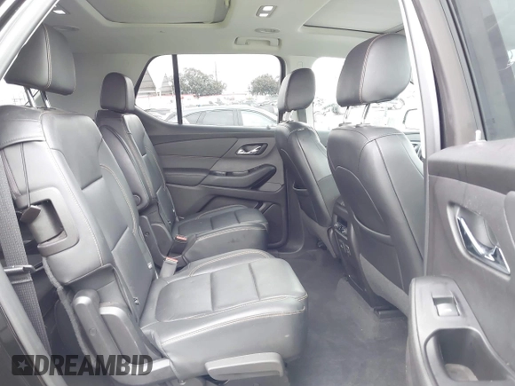2019 Chevrolet Traverse Premier with VIN 1GNERKKW5KJ198202, listed as a IAAI auction lot 41568154 with 46,848 mi miles. Bid and sale history available at carsss.com. Image 8.