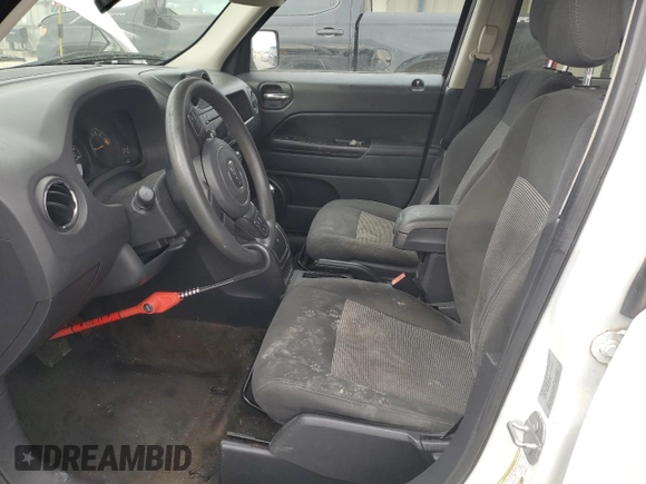 2017 Jeep Patriot Sport SE with VIN 1C4NJPBAXHD140479, listed as a Copart auction lot 80624914 with 127,860 mi miles and Clean title. Bid and sale history available at DreamBid. Image 7.