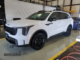 2025 Kia Sorento X-Line SX Prestige z VIN 5XYRKDJF7SG336057, wystawiony jako Copart lot #44309125 z przebiegiem 15 mil mil oraz Szkoda całkowita • Salvage title. Historia ofert i sprzedaży dostępna na DreamBid. Obrazek 1.